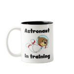 Bear Astronaut in Training mugs