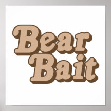 Bear Bait .png Print