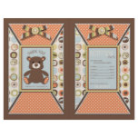 Bear Bear Boy Popcorn Wrapper Custom Flyer