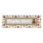 Bear Bear Boy Skinny Gift Tag C Business Cards