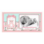 Bear Bear Girl Photo Card