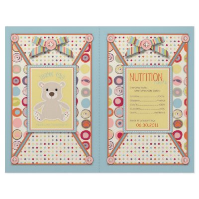 Bear Bear Popcorn Wrapper Flyer Design by LullabyeDreams