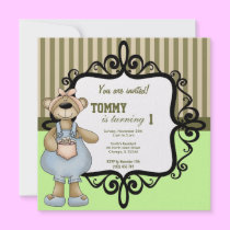 Bear Birthday Invitation