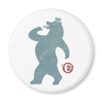 Bear Blue Cigarettes magnets
