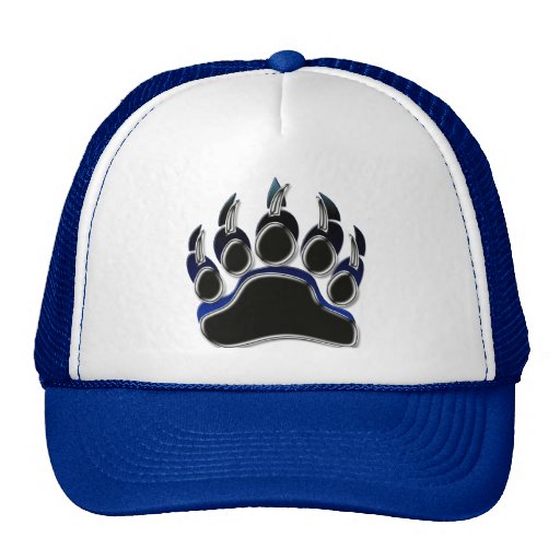 BEAR CLAW TRUCKERS CAP TRUCKER HAT Zazzle