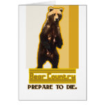 Bear Country Card