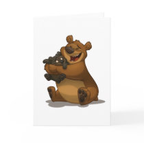 Bear & Cub Card (Blank Inside)