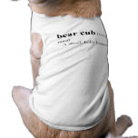 BEAR CUB pet clothing