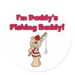 Bear Daddy's Fishing Buddy stickers