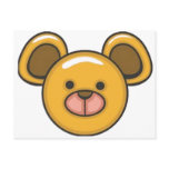 Bear Face Post Cards