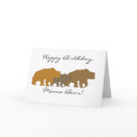 Bear Family Greeting Card