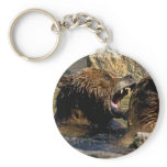Bear Fight Keychain