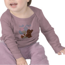 Bear First Birthday Blue Tshirts and Gifts