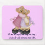 Bear Friends 2 - We are all angels... Mouse Mat