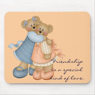 Bear Friends 3 - Friendship is Mouse Pads by mrssocolov
