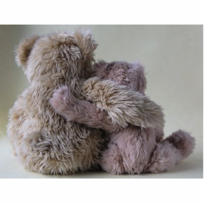 bear friends photo sculpture by alicing