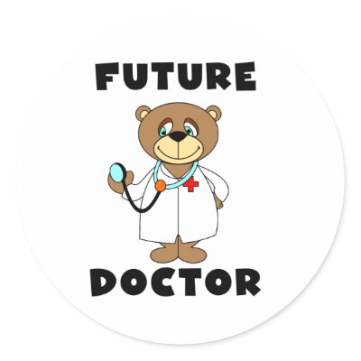 Bear Future Doctor by toddlersplace