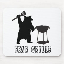 Bear Grills - take on Bear Grylls Mousemats