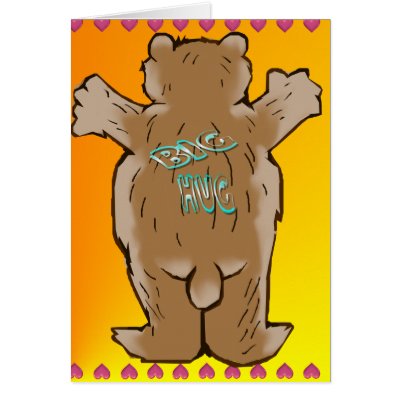 Bear Hug Card by Lotacats