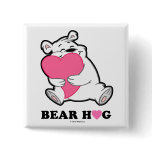 Bear Hug Square Button