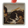 Bear Hunt or, Battle Between Dogs and Bears Christmas Tree Ornaments