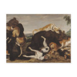 Bear Hunt or, Battle Between Dogs and Bears postcards