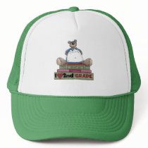 Bear I Love 2nd Grade Tshirts and Gifts Trucker Hat