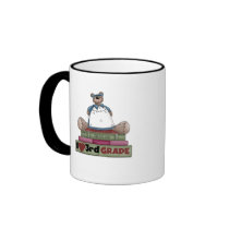 Bear I Love 3rd Grade Tshirts and Gifts Mugs