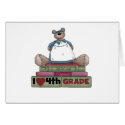 Bear I Love 4th Grade cards