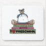 Bear I Love Preschool Mouse Mat