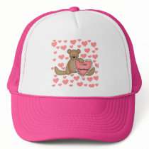 Bear I Love Teachers Tshirts and Gifts Trucker Hats
