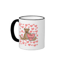 Bear I Love Teachers Tshirts and Gifts Mugs