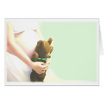 Bear in Big Green Ribbon cards