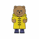 Bear In Raincoat embroidered shirts