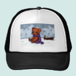 Bear in the snow hats