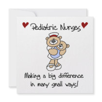 Bear Paediatrics Nurses T-shirts and Gifts