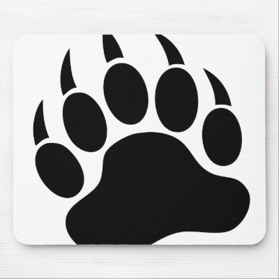Bear Paw Mouse Pad by PrideDesigns