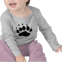 Bear Paw Print Tshirt