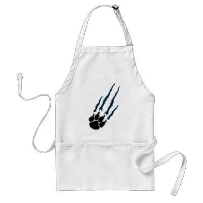 Bear Paw Rip Aprons by alternateworlds
