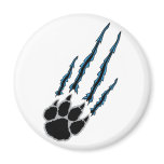 Bear Paw Rip magnets