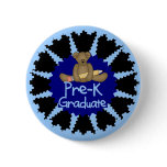 Bear Pre-K Graduate - Blue T-shirts and Gifts Pinback Buttons