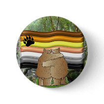 Bear Pride in the Woods Pinback Button