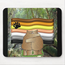 Bear Pride in the Woods Mouse Pad