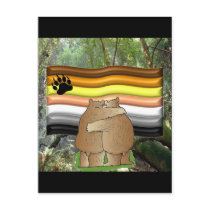 Bear Pride in the Woods Post Card