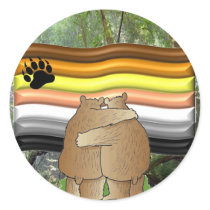 Bear Pride in the Woods Sticker