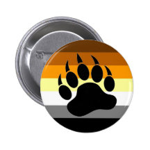 Bear Pride Paw Pins