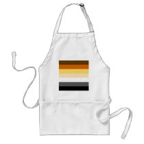 BEAR PRIDE STRIPES APRON