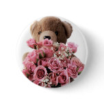 bear roses button small