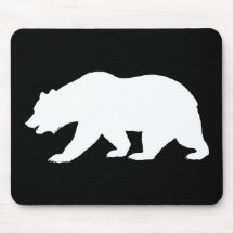 Bear Shape Mouse Pads