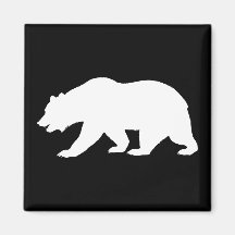 Bear Shape Refrigerator Magnet
